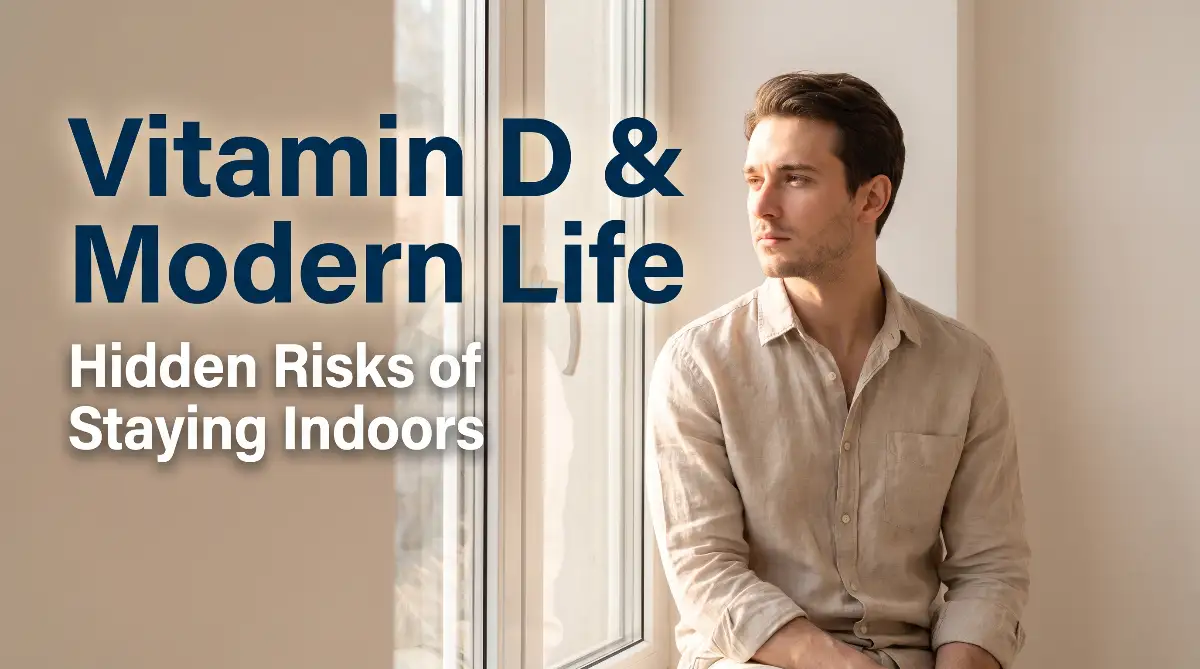 Why Your Indoor Lifestyle is Draining Your Vitamin D and How to Fix It